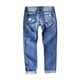 thumbnail image 2 of WILLBEST Jeans Mujer Pantalones Vaqueros Rectos Con Rotos y Estampados para Mujer, de Tiro Medio, Cómodos, Elásticos E Informales a La Moda Chica, 2 of 5