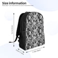 thumbnail image 4 of Haiem Yin Yang With Black And White Backpack - Stylish and Durable 15-inch Laptop Backpack with Waterproof Oxford Fabric, 4 of 8