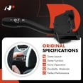 thumbnail image 6 of A-Premium Wiper Washer Turn Signal Multifunction Combination Switch Compatible with Ford E-150 250 350 450 Econoline Super Duty F53 Fits select: 2003 FORD ECONOLINE E250 SUPER DUTY STRIPPED CHASSIS, 6 of 9