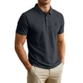 thumbnail image 2 of JOANKDMI Jacquard Shirts for Men Short Sleeve Casual Golf Tops Subtle Pattern Lightweight Breathable Athletic Tennis Shirt Classic Fit Summer Activewear, M-4XL, 2 of 7