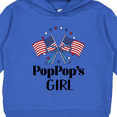 thumbnail image 3 of Inktastic Poppop Girl Patriotic Granddaughter Toddler Hoodie, 3 of 4