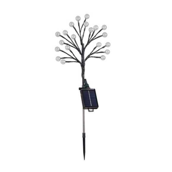RXIRUCGD Solar Flowers Lights Garden Decor, Solar Garden Lights Outdoor Decorative, LED Solar Lights Outdoor Waterproof Branch Lights for Outside Pathway Patio Yard Christmas Decorations