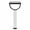 Black, variant on Pet Pro Grooming Tool, Double Sided Undercoat Rake for Dogs Cats Horse, Deshedding Dematting Comb for Medium to Long Haired Pets