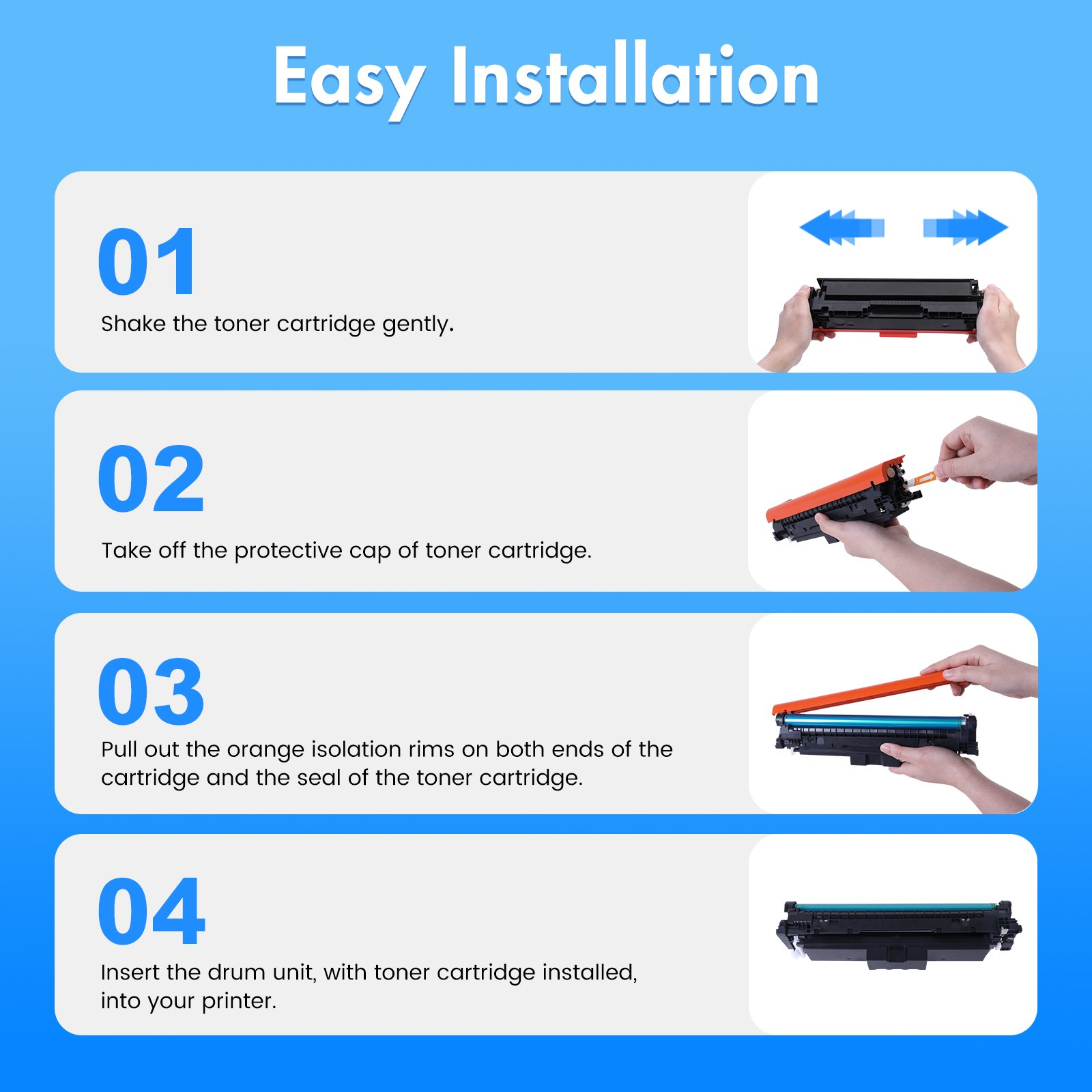 Vipink 210X Compatible Toner Cartridge 4-Pack photo 7