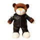 thumbnail image 4 of Oso de peluche creativo para motocicleta, oso de peluche con casco, chaqueta, ropa, muñecas de peluche, almohada suave, regalo para niños, 4 of 4