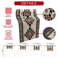 thumbnail image 5 of Southwest Geometric Short Table Runner 48 Inches Long,Brown Mexican Aztec Boho Tribal Cotton Linen Table Runners Dresser Scarves,Tabletop Scarf Furniture Cover for Home Dinner Party Decor 13"x48", 5 of 8