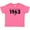 Hot Pink, variant on Inktastic Don't Let the Dream Die 1963 MLK Boys or Girls Baby T-Shirt