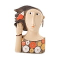 thumbnail image 2 of Jarrón con rostro abstracto, jarrón con rostro humano, escultura abstracta, estatua decorativa, jarrón para 14 cm x 67 cm x 195 cm, 2 of 9