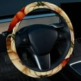 thumbnail image 2 of Thanksgiving Pumpkin 14.5 Inch Printing PVC Leather Car Wheel Cover, Steering Wheel Covers, Auto Accessories, 2 of 6
