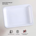 thumbnail image 3 of Rectangular plastic Dessert/Salad Dishes, Ultralight Plates for Fruit, Snacks, 3 of 5