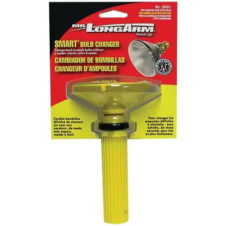 Smart 3001 Heavy Duty Non-Conductive Bulb Changer Kit, PAR Bulb, Incandescent, Flood Light