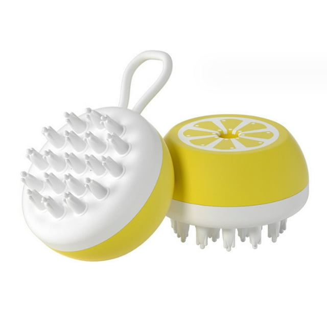 Peine de baño para perros y gatos, cepillo de aseo para perros, cepillo de masaje para cachorros, cepillo de limpieza para el pelo, dispensador de champú suave