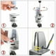 thumbnail image 5 of Sneeze Guard Support Clips Adjustable Office Partition Clamp Aluminum Desk Partition For 1/8 To 1in, 5 of 5