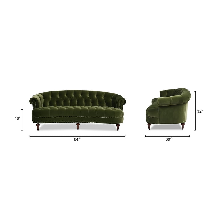Jennifer Taylor Home La Rosa Chesterfield Tufted Sofa, Quality