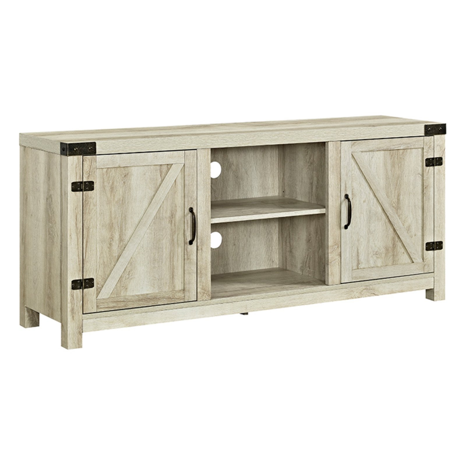 Manor Park Barn Door Tv Stand With Side Doors