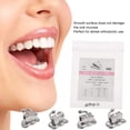 thumbnail image 3 of 4Pcs/Pack Orthodontic Buccal Tubes for 2nd Molar Single Tube 0.022 Bondable Roth Buccal Tube, 3 of 4