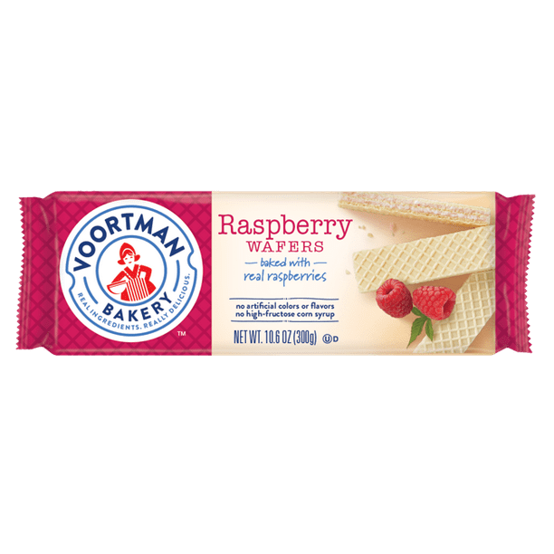 Voortman Raspberry Wafers