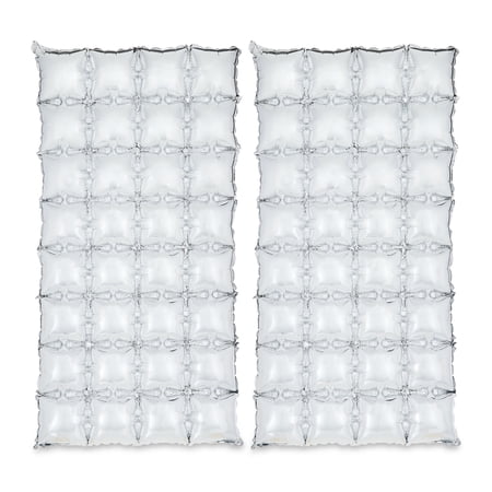 55 inch Foil Balloon Backdrops, Silver, 2 Count, by Way To Celebrate