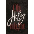 thumbnail image 1 of Artistic Reflections PA1075 10,5 x 16 Po. Oh Sainte Nuit Palette Design Mur d'Art Signe, 1 of 1