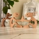 thumbnail image 1 of Estatuilla artesanal de perro de madera para cachorro familiar, adorno de mesa de escritorio, modelo tallado, decoración para el hogar y la Oficina, escultura de mascota, regalo de Navidad Tan Jianjun unisex, 1 of 2