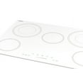 thumbnail image 3 of 30" Wide 208-240V 5-Burner Radiant Cooktop, White, 3 of 9