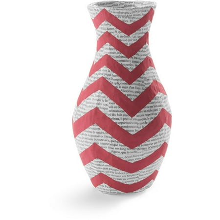 Paper Mache 10" Vase by Caribbean Craft for Full Circle Exchange