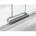 thumbnail image 5 of Kohler 707002-L-SHP 62 in. Revel Sliding Bath Door with 0.31 in. Thick Glass - Bright Polished Silver, 5 of 7