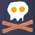 thumbnail image 3 of CafePress - Eggs Bacon Skull Long Sleeve Dark T Shirt - Long Sleeve Dark T-Shirt, 3 of 4