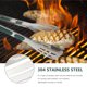 thumbnail image 5 of Pinzas de cocina de acero inoxidable, 3 uds., pinzas de cocina para barbacoa, pinzas de cocina, pinzas para asar carne HOMEMAXS 14483006-MX, 5 of 6