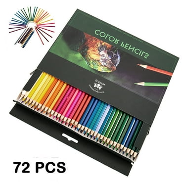 Castle Art Supplies 120 Colored Pencils Zipper-Case Set - Walmart.com