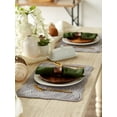 thumbnail image 3 of DII Gray Quilted Farmhouse Placemat (Set of 6), 3 of 3