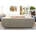thumbnail image 6 of AMS Fireplace Creations 66" Light Gray Sedona Fire Pit Table w/ Pullout Propane Tank Drawer, 6 of 9