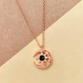 thumbnail image 2 of Projection Necklace for Women, Multi-Style Choice Roman Numeral Heart Moon Star Pendant, Meaningful Gift for Mom Girlfriend Wife Pet Memorial, 2 of 5