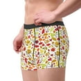 thumbnail image 2 of Disketp Colorful Leaves Men's Boxer Briefs,Soft and Breathable Cotton Underwear with ComfortFlex Waistband, 2 of 7