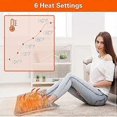 thumbnail image 4 of Electric Heated Foot Warmers for Women and Men, 40x40 Washable Electric Feet Warmer with 6 Heat Levels 4 Timers, Auto Shut-Off, Fast Heat, 4 of 5