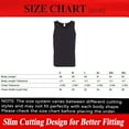 thumbnail image 2 of Gildan Tank Tops for Men Black Sleeveless T Shirt Summer Classic Fit Workout Undershirts Size – 2XL, 2 of 5