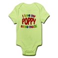 thumbnail image 1 of CafePress - I Love My POPPY Soooo Much! Infant Bodysuit - Baby Light Bodysuit, 1 of 1