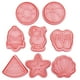 thumbnail image 1 of FELTECHELECTR cortadores de galletas con temática hawaiana, moldes para sellos de galletas hawaianas, adorables moldes para galletas., 1 of 5