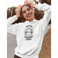 thumbnail image 4 of Lazy Sloth Running Team Tstars Women's Hoodie - Humorous Gift for Women - Perfect Birthday Present for Ladies Who Love Sloths and Laughter - Comfy and Cool Casual Wear, 4 of 7