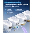 thumbnail image 4 of JTF Cordless Water Flosser for Teeth: 3 Modes & 10 DIY Pressure Levels Portable Oral Irrigator for Braces & Sensitive Gums with 9 Tips & 300ML Tank, Rechargeable Electric Dental Pick for Home Travel, 4 of 5