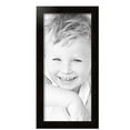 thumbnail image 2 of ArtToFrames 10" x 22" Colonial Onyx Picture Frame, 10x22 inch Black MDF Poster Frame (WOM-4386), 5 Pack, 2 of 7