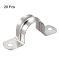 thumbnail image 3 of 27mm Rigid Pipe Strap, 304 Stainless Steel, 2 Holes Clamp, 20 Pcs, 3 of 3