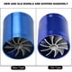 thumbnail image 5 of Turbonador De Entrada De Aire Para Automóvil, Cargador Turbo De Doble Ventilador, Aumma La Potencia Y Ahorra Combustible, Ajuste Universal, 5 of 7