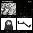 thumbnail image 5 of 2 Pcs LAT Pulldown Attachments, LAT Bar Cable Machine Attachments, Pull Down Bars, Multi-Purpose V-bar, Back Tricep Bar Strength Training Handles for Home, Gym, Neutral Pull Down Accessories, 5 of 7
