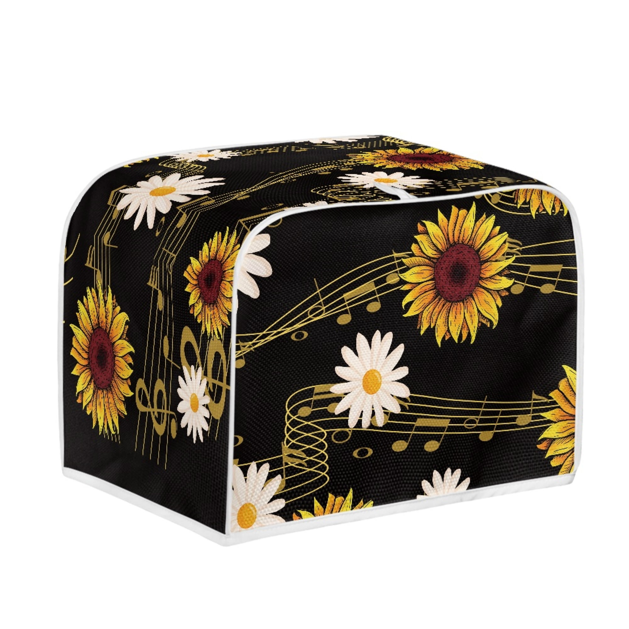 Vodetik Store Toaster Cover Sunflowers Kitchen Small Appliance Case Dust Protection for 2 Slice