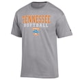 thumbnail image 2 of Men's Champion Gray Tennessee Lady Vols Primary Team Logo Stack Logo Softball Powerblend T-Shirt, 2 of 3