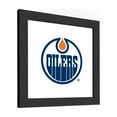 thumbnail image 4 of Gallery Pops NHL Edmonton Oilers - Primary Logo Mark Wall Art, Black Framed Version, 12" x 12", 4 of 5
