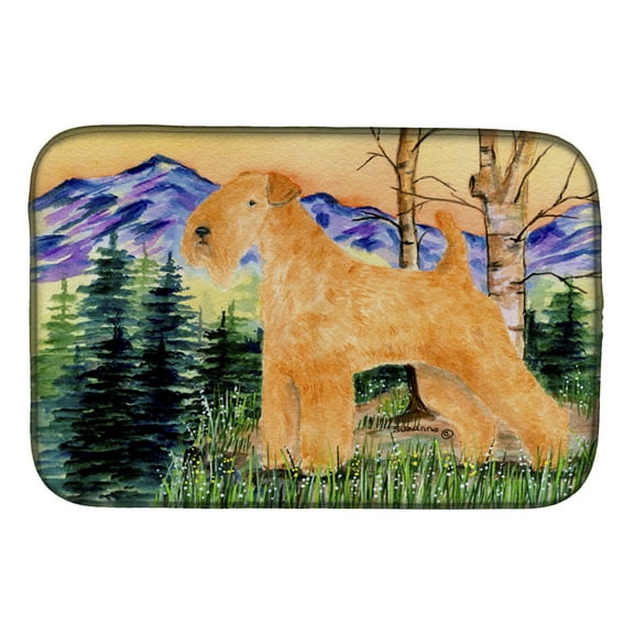 Carolines Treasures SS8168DDM Lakeland Terrier Dish Drying Mat 14 x 21" multicolor