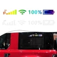 thumbnail image 3 of 5G WiFi Battery Signal Power Decal Car Windshield Reflective Sticker Accessories, 3 of 5