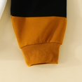 thumbnail image 4 of EnJoCho Toddler Baby Boy Fall Winter Clothes Color 𝖡lock Long Sleeve Sweatshirt Pullover Tops + Joggers Pants Outfit Set, 4 of 7